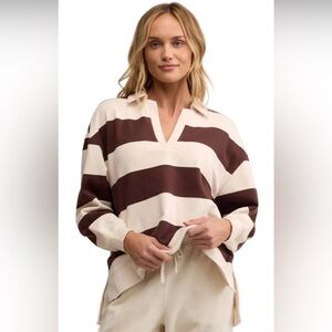 Z SUPPLY RUGBY HENLEY TOP Sz M